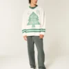 Baggy-Sweathose mit Schlangenprint