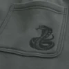 Baggy-Sweathose mit Schlangenprint