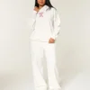 Baggy-Sweathose mit Zuckerstangen-Motiv
