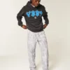 Baggy-Trainingshose in Camouflage-Optik