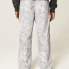 Baggy-Trainingshose in Camouflage-Optik