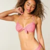 Bandeau-Bikini-Oberteil mit Bindeband vorne