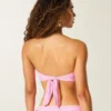 Bandeau-Bikini-Oberteil mit O-Ring
