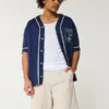 Über dem Knie endende Twill-Shorts zum Hineinschlüpfen