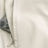 Über dem Knie endende Twill-Shorts zum Hineinschlüpfen