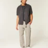 Bestickte, locker sitzende Malerjeans