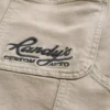 Bestickte, locker sitzende Malerjeans