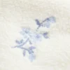 Bestickte Sherpa-Fleecejacke