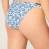 Bikini-Höschen mit doppeltem Träger und Häkelverzierung