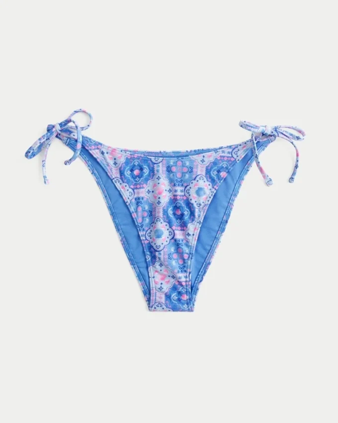 Bikini-Höschen mit seitlichem Bindeband