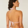 Bikini-Oberteil im Häkelstil mit Dreieck-Ausschnitt