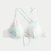 Bikini-Oberteil mit Bügeln und Trägern am Rücken