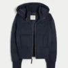 Bomberjacke mit Kunstfellbesatz