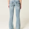 Bootcut-Jeans mit niedriger Leibhöhe