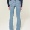Bootcut-Jeans mit niedriger Leibhöhe und mittlerer Waschung