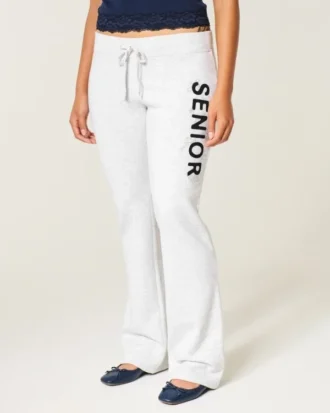 Bootcut-Jogginghose mit Grafik für Senioren