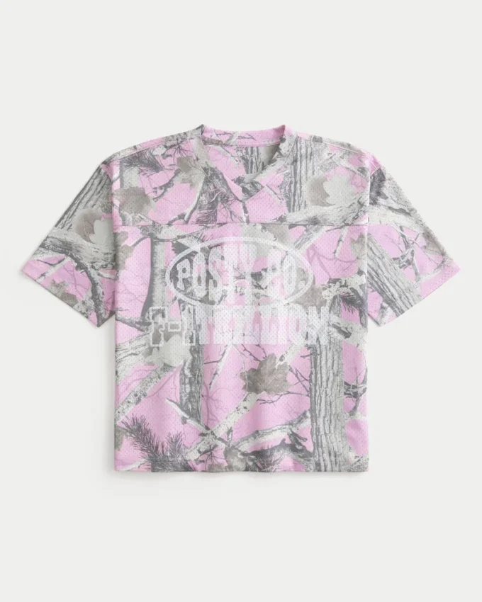Boxy Crop Posty Co. Grafik-Jersey