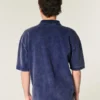 Boxy Crop Washed Polo