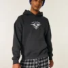 Boxy Lake Tahoe Snowboard Hoodie mit Grafik