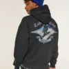 Boxy Lake Tahoe Snowboard Hoodie mit Grafik