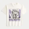Boxy Northwestern University Wildcats Grafik-T-Shirt