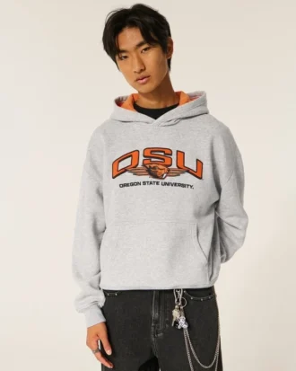 Boxy Oregon State University Beavers Grafik-Hoodie