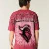 Boxy Rutgers Scarlet Knights Grafik-T-Shirt