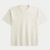 Boxy Slub Crew T-Shirt