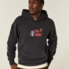 Boxy Tom und Jerry Grafik-Hoodie