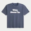 Boxy Witty Humor Tee Grafik-T-Shirt