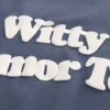 Boxy Witty Humor Tee Grafik-T-Shirt