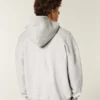 Boxy Zip-Up Forest Hills Athletics Graphic Hoodie