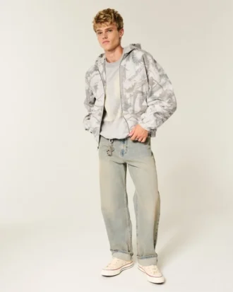 Camo-Skaterjacke