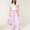 Camouflage-Bootcut-Jogginghose