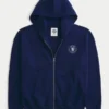 Chelsea Football Club Grafik-Kapuzenjacke mit Reißverschluss