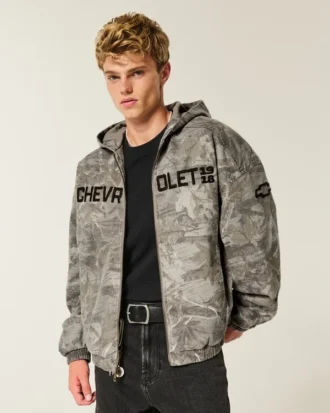 Chevrolet Graphic Camo Skaterjacke