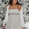 Chiffon-Babydoll-Minikleid