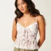 Chiffon-Rüschen-Top