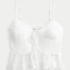 Chiffon-Rüschen-Top