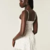 Chiffon-Skort-Kleid