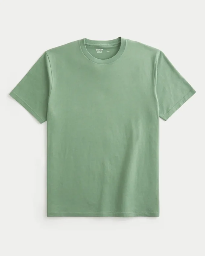 Crew-T-Shirt in klassischer Passform