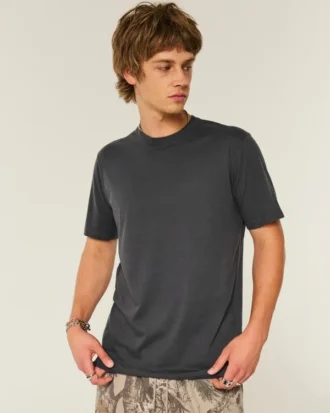 Crew-T-Shirt in klassischer Passform