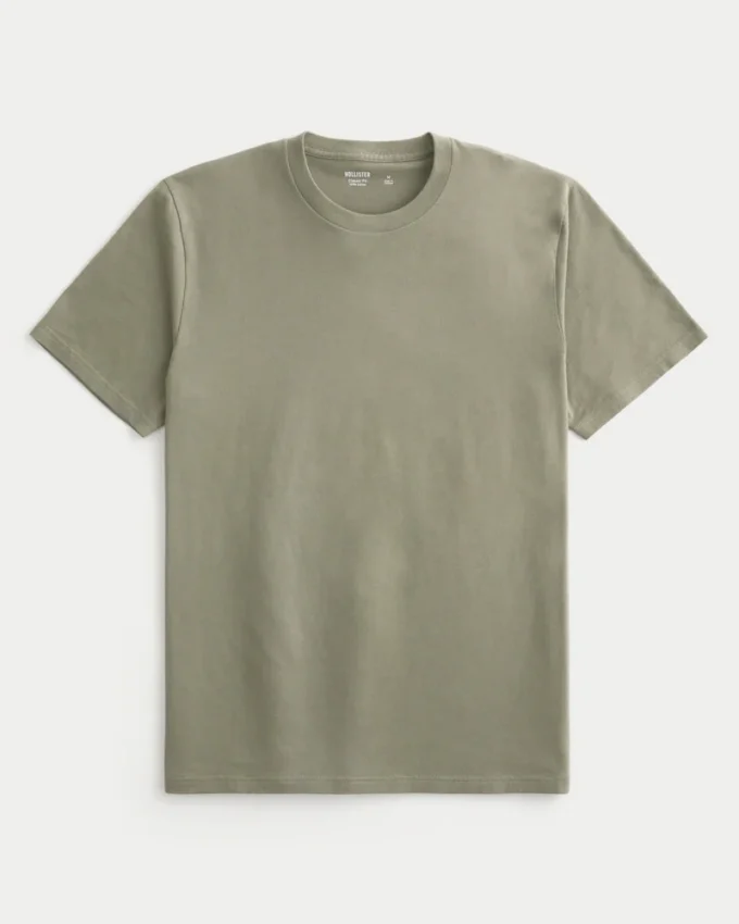 Crew-T-Shirt in klassischer Passform