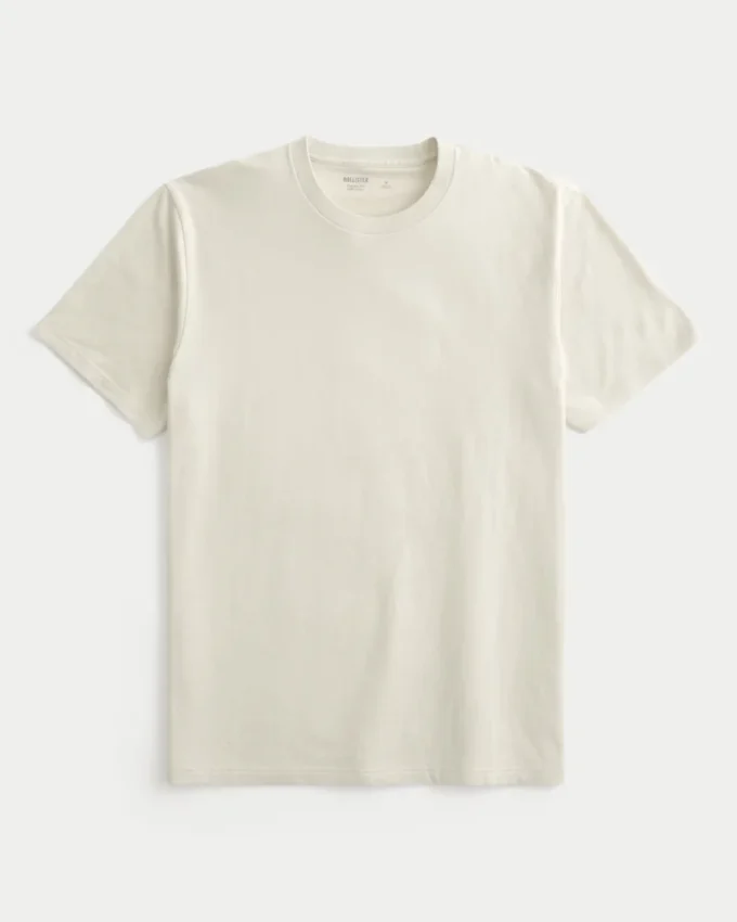 Crew-T-Shirt in klassischer Passform
