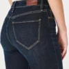 Curvy High-Rise Dark Wash Flare Jeans