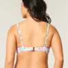 Curvy Plunge Bikini-Oberteil mit Bügel