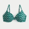 Curvy Plunge Bikini-Oberteil mit Bügel