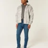 Dunkelblaue Athletic Skinny Jeans
