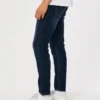Dunkelblaue Athletic Skinny Jeans