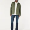 Dunkelblaue Slim-Fit-Jeans